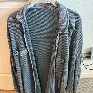 Free People One Scout jacket size M color “dried pine”